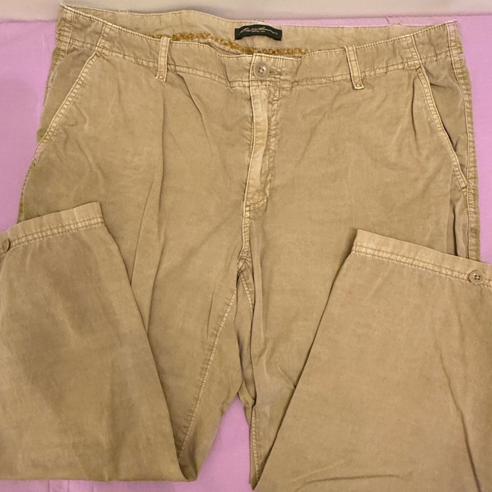 Eddie Bauer Cargo Pants Women's‎ 16 Khaki Utility Y2K